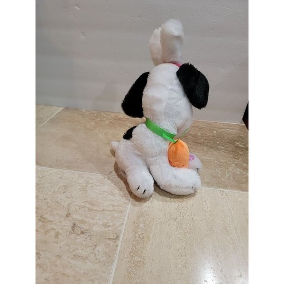 Peanuts Snoopy Musical Dance Bouncing Easter Bunny Plush Linus Lucy Song Works V - Picture 2 of 6